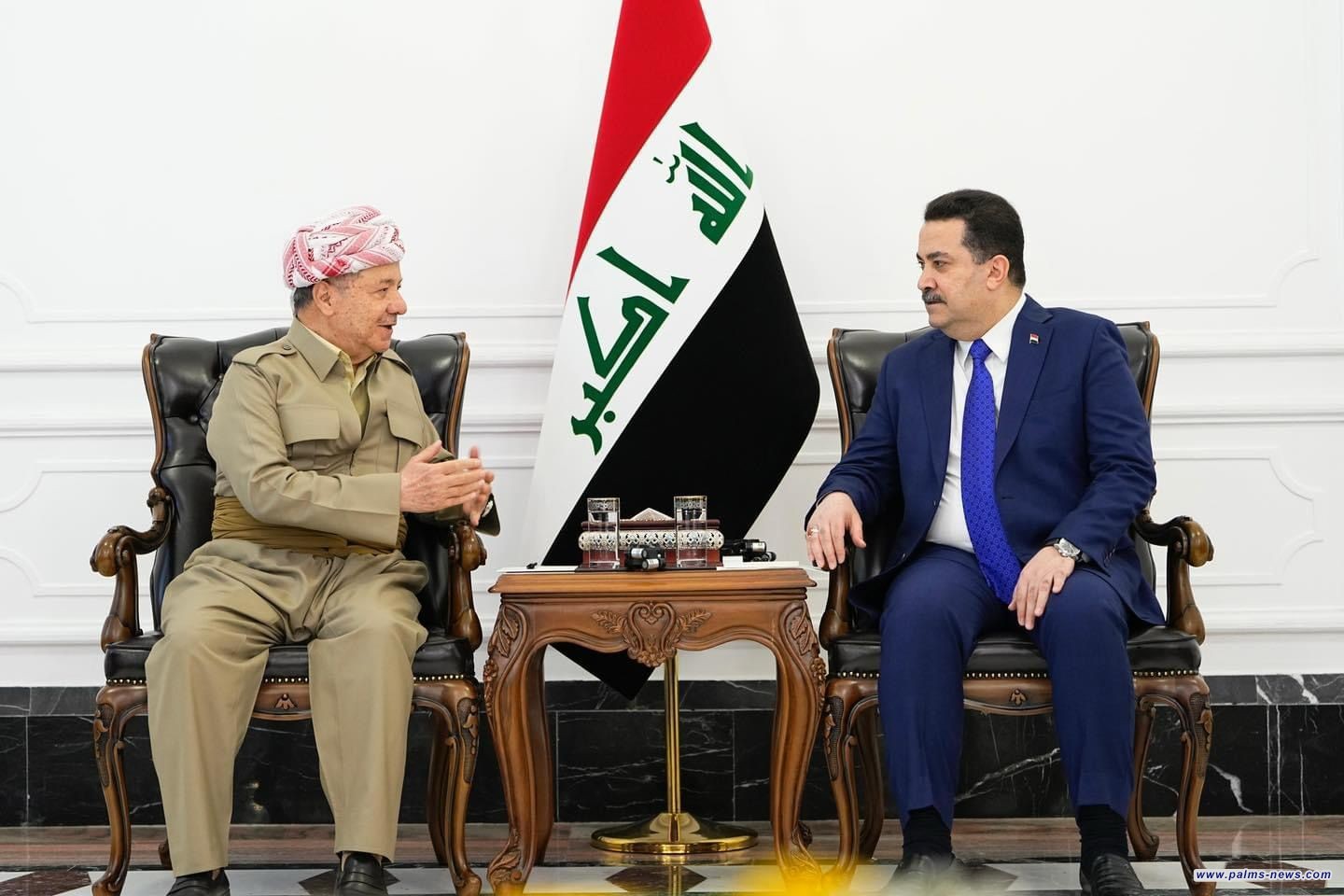 السوداني يستقبل بارزاني في زيارة هي الأولى لبغداد منذ 6 أعوام